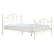 Rochelle Double Bedstead- Ivory