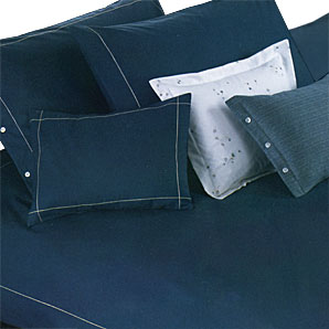 Rock Pillowcase- Midnight Blue- Boudoir