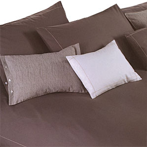 Rock Pillowcase- Taupe- Square