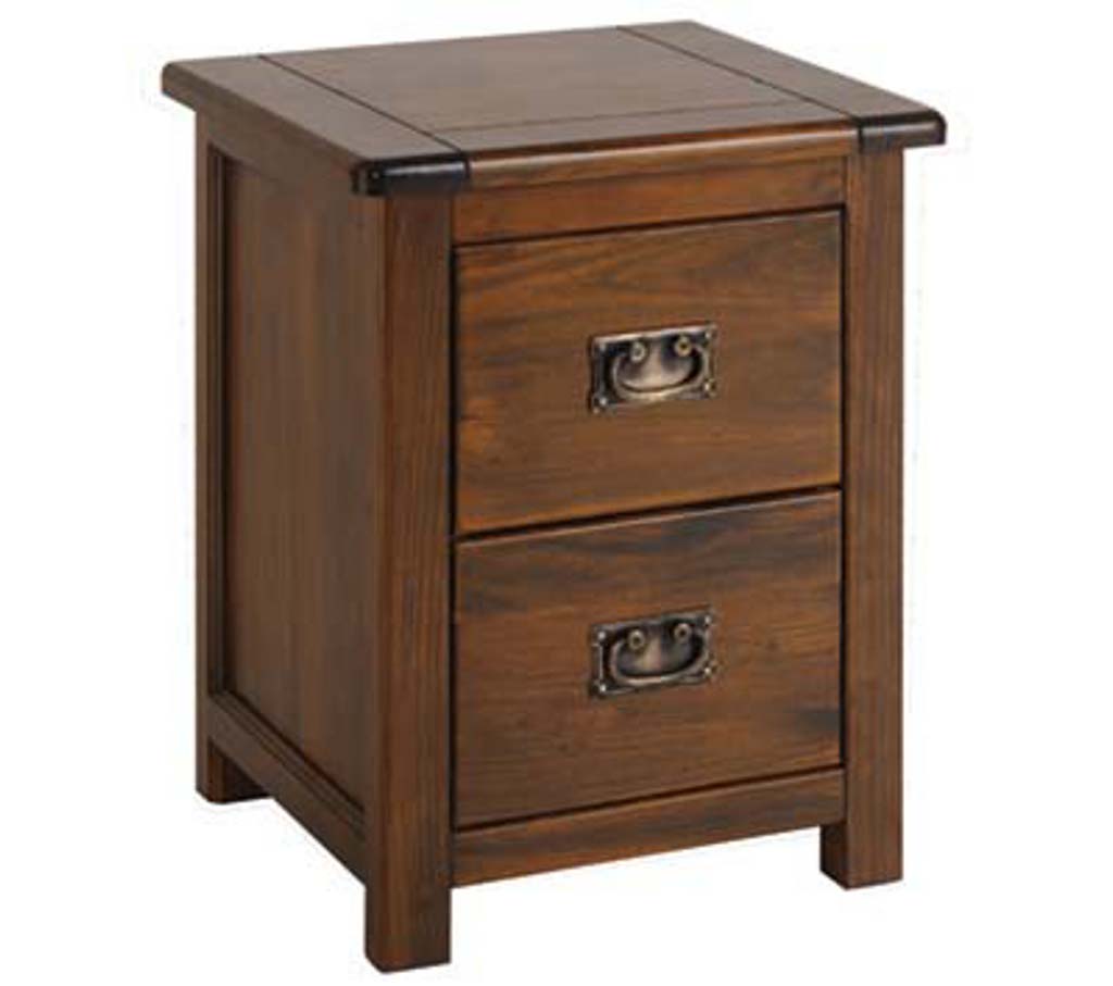 Unbranded room4 boston antique brown bedside table