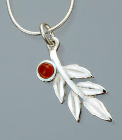 Unbranded Rowan Tree Pendant in Sterling Silver