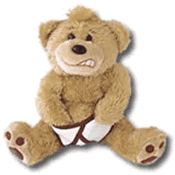 Russell 7 Plush Bad Taste Bear