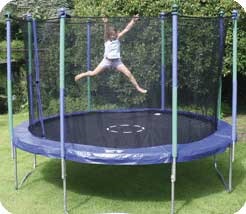 Safety Enclsoure for 8ft Monkey Trampoline