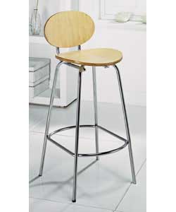 Samara Bentwood Bar Stool