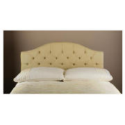 Unbranded Sandon Acrylic Double Headboard, Champagne