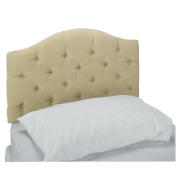 Unbranded Sandon Acrylic Single Headboard, Champagne