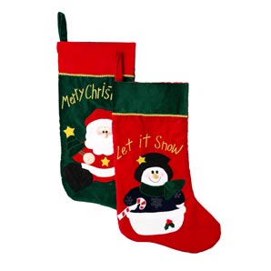 Santa & Snowman Sacks