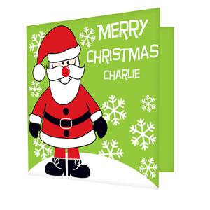 Unbranded Santa Card