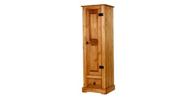 Santa Fe Slim Armoire with Drawer