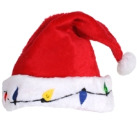 Unbranded Santa Hat - Light Up Xmas Lights