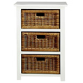 Sarasota 3 Drawer Chest - wht