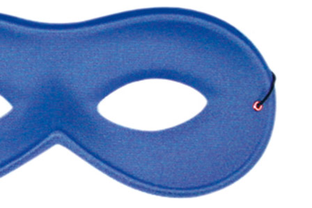 Unbranded Satin eyemask, blue