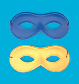 Unbranded Satin eyemask, yellow