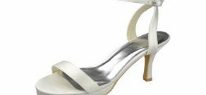 Unbranded Satin Stiletto Heel Platform Peep Toe