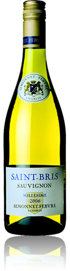 Unbranded Sauvignon St Bris 2009, Simonnet-Febvre