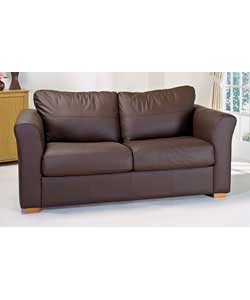 Savana Large Everyday Leather Sofabed - Chocolate