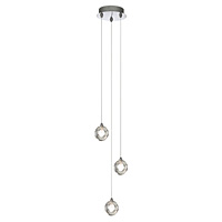 Unbranded SE9933 3CC - 3 Light Polished Chrome Pendant Light