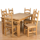 Seconique Corona 70 inch dining set furniture