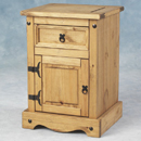 The Corona range of solid pine furniture offers excellent value for money. The Mexican influence in