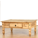 The Corona range of solid pine furniture offers excellent value for money. The Mexican influence in