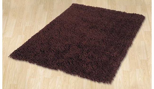 Shaggy Rug 190x135cm - Chocolate