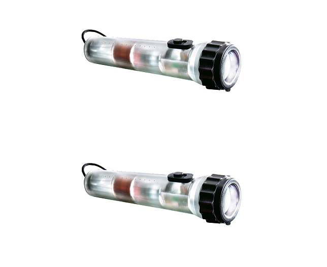 Unbranded Shaky Flashlight x 2