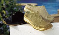Shoebox Womens Patch Mules