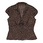 Short Sleeve Ditsy Circle Blouse