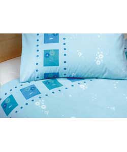 Includes duvet cover and 1 pillowcase. 50% polyest