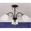 Sienna 3 Light Flush Pendant