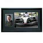 Signed David Coulthard framed photographic set