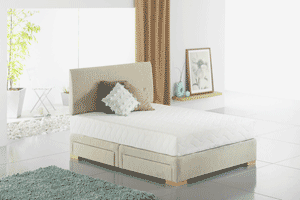 The Silentnight, Profile, 4FT 6` Divan Bed is part