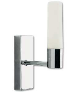 Single Chrome Bathroom Wall Light