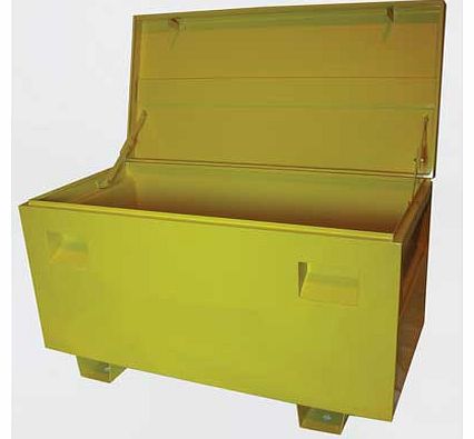 This heavy duty safe is produced from steel to give maximum protection and security to valuable tools and equipment . It can be bolted down to the vehicle or workplace floor for added security. Lockable with side handles for carrying to the workplace