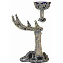 SKELETON HAND PEDESTAL