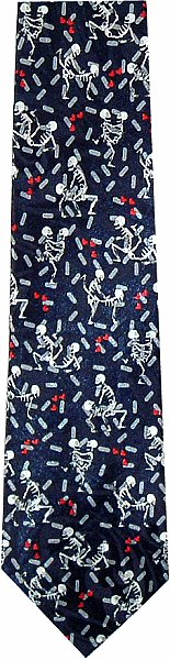 Unbranded Skeletons Doing It Tie