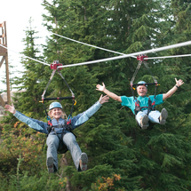 Unbranded Skyride plus Air - Grouse Mountain Ziplines -