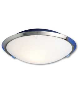 Slim Chrome Rim Flush Light