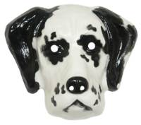 Small Dalmatian Face Mask