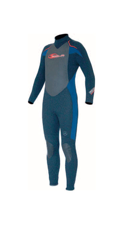 Unbranded Sola Fury 5/4mm Steamer Wetsuit