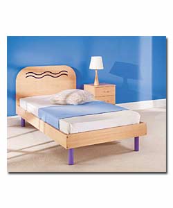 Sophie; Single Bedstead - with Comfort Sprung Mattress