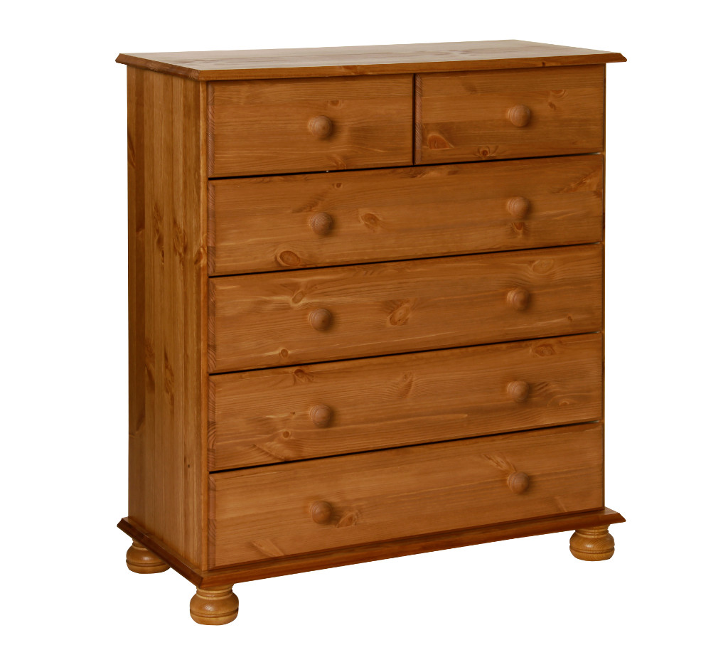 Unbranded Space2 Copenhagen pine 6 drawer chest