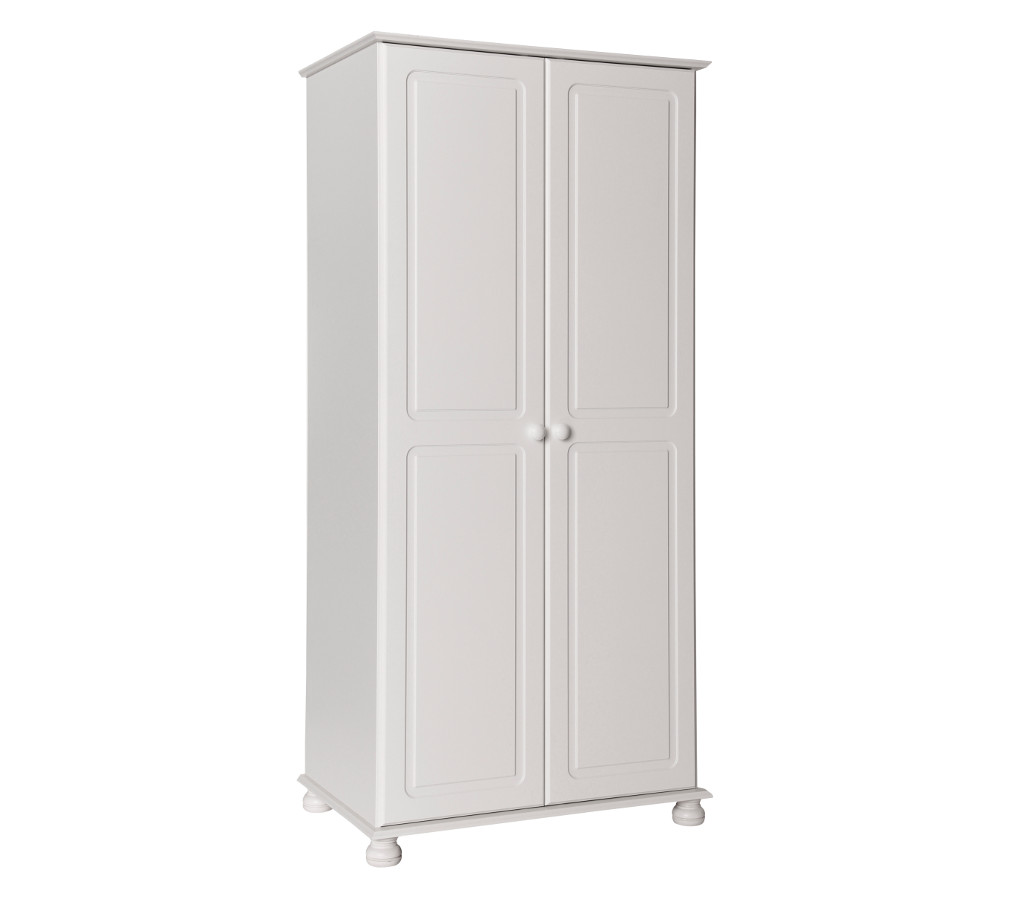 Unbranded Space2 Copenhagen white 2 Door Wardrobe