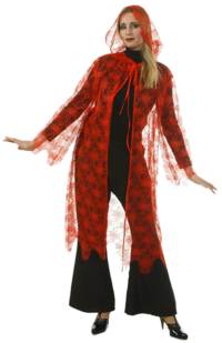 Spider Coat Ladies - Red (UK size 14)