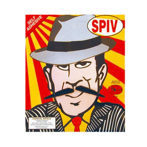Unbranded Spiv moustache, black