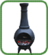 Split-Body Chiminea BBQ