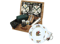 Sporting Hunting Picnic Basket 2 person