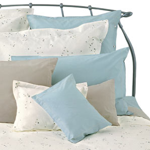 Sprig Duvet Cover- Blue/Ivory- Double