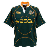 Springboks Supporters Jersey - Short Sleeve.