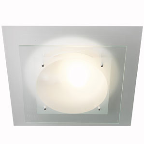 Square Bathroom Ceiling Light